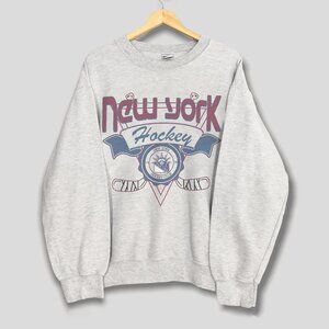 Vintage New York Rangers Hockey Sweatshirt, Retro 90s NHL NY Rangers Shirt Tee